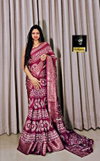 SF 630 By Shubh Kalamkari Print Dola Silk Sarees Wholesale Market In Surat
